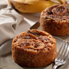 TORTA DE BANANA INTEGRAL